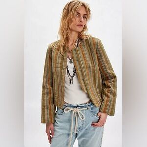 NWT Free People Zandi Quilted Jacket Size Medium